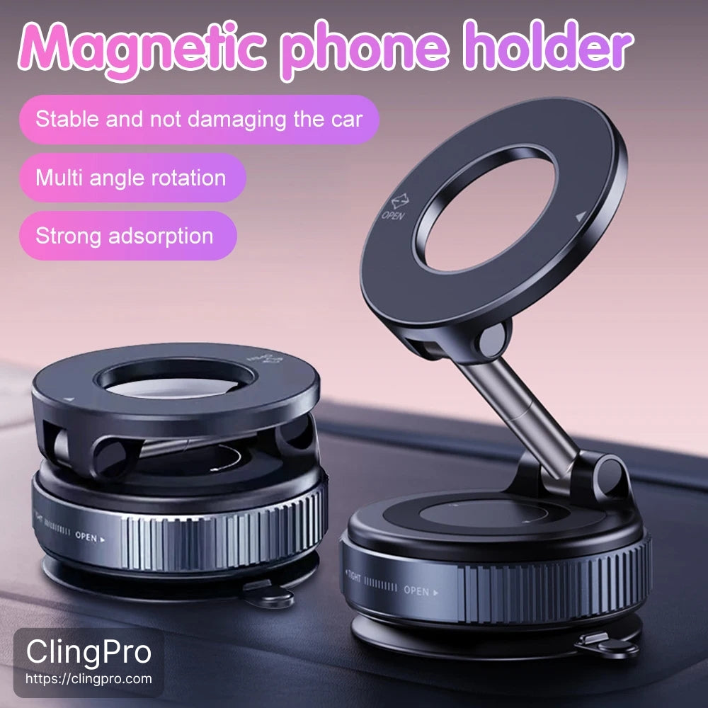 ClingPro™ Magnetic Suction Car Phone Holder