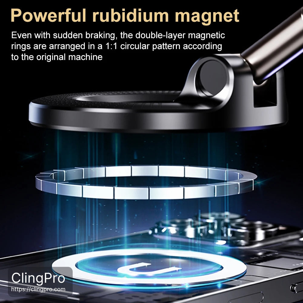 ClingPro™ Magnetic Suction Car Phone Holder