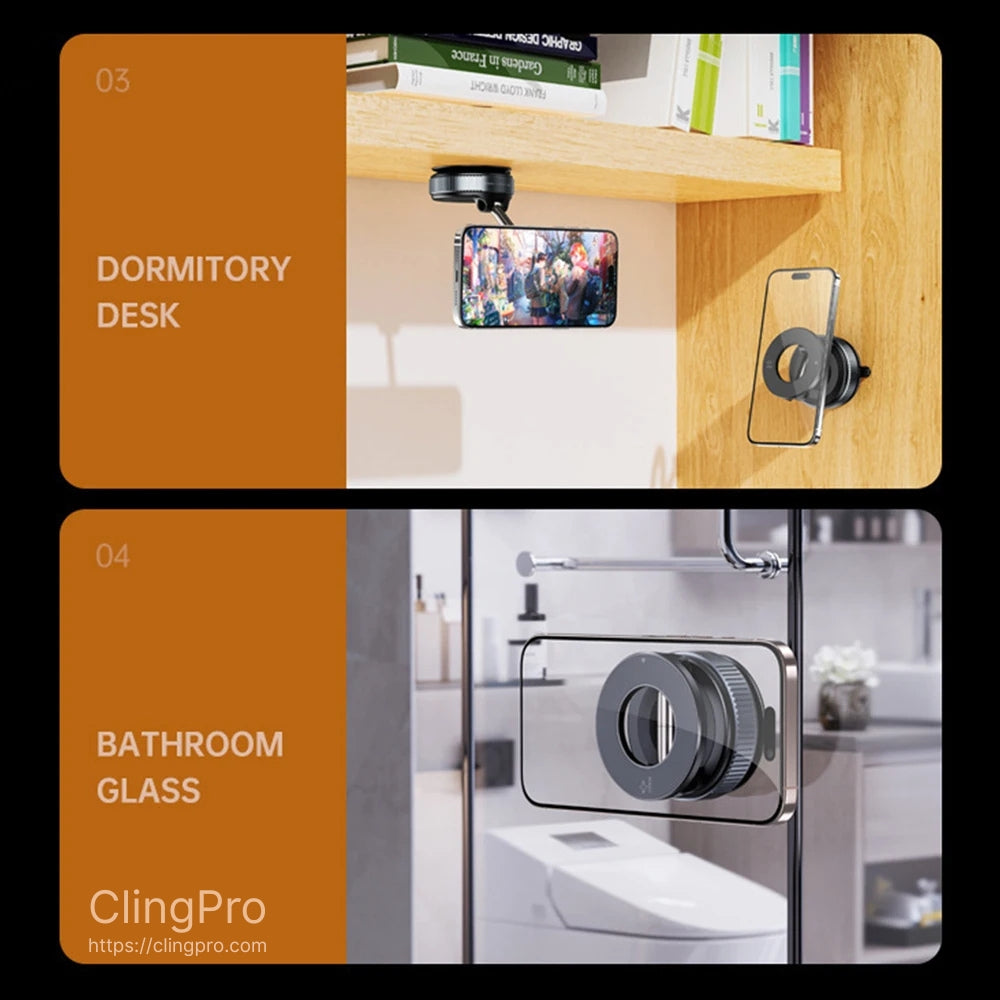 ClingPro™ Magnetic Suction Car Phone Holder