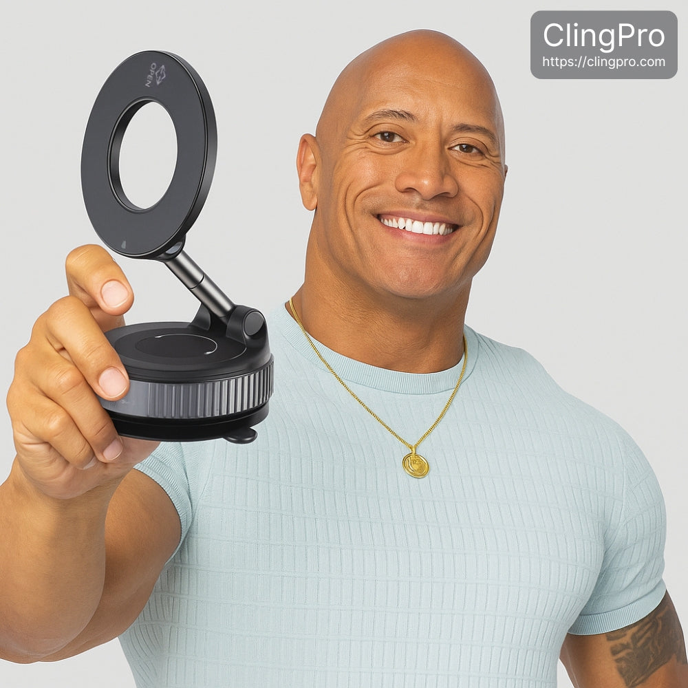 ClingPro™ Magnetic Suction Car Phone Holder